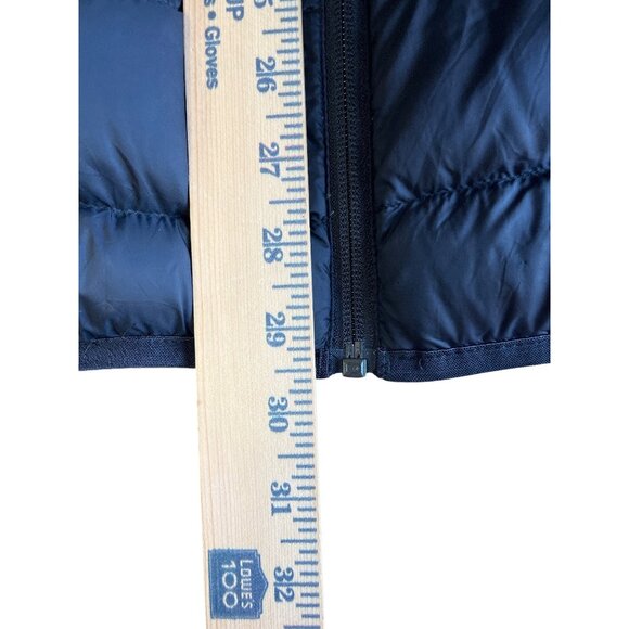 Eddie Bauer Mens Black Down Insulated Puffer Jacket 2XL Lightweight Warm Nylon F - Picture 6 of 7